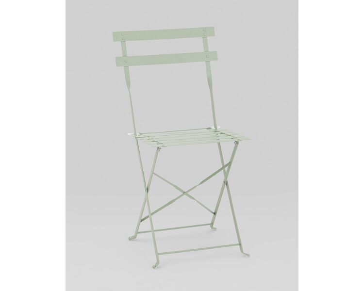 Купить Комплект стола и двух стульев Бистро светло-зеленый, Цвет: светло-зеленый, фото 10