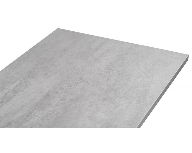 Купить Стол Алеста Лофт 120х60х77 25 мм бетон / белый матовый, Варианты цвета: бетон, Варианты размера: , фото 4
