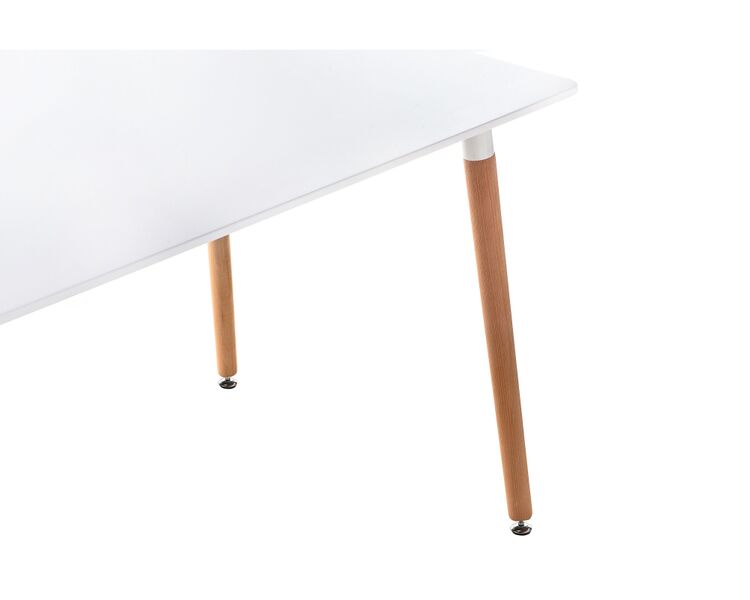 Купить Стол Table 110 white / wood, Варианты цвета: белый, Варианты размера: 110x70, фото 5