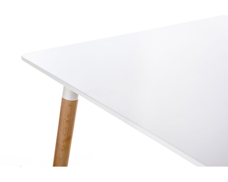 Купить Стол Table 110 white / wood, Варианты цвета: белый, Варианты размера: 110x70, фото 7