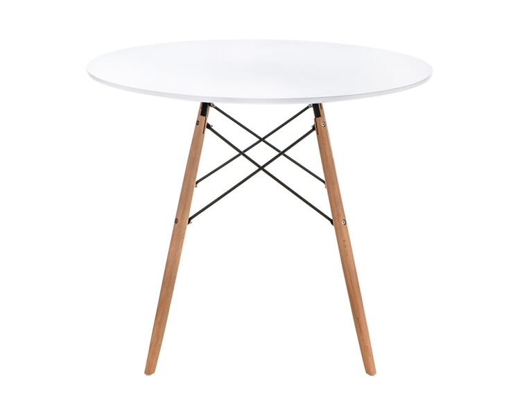 Купить Стол Table 80 white / wood, Варианты цвета: белый, Варианты размера: 80, фото 2