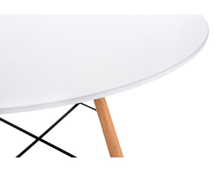 Купить Стол Table 80 white / wood, Варианты цвета: белый, Варианты размера: 80, фото 5