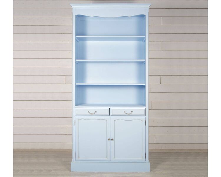 Купить Книжный шкаф Leontina Blue, Варианты цвета: голубой, фото 2