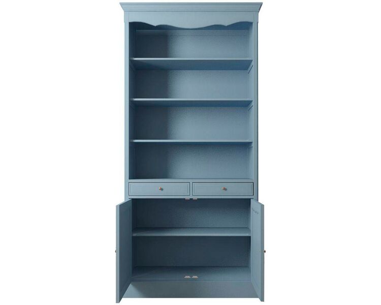 Купить Книжный шкаф Leontina Blue, Варианты цвета: голубой, фото 4