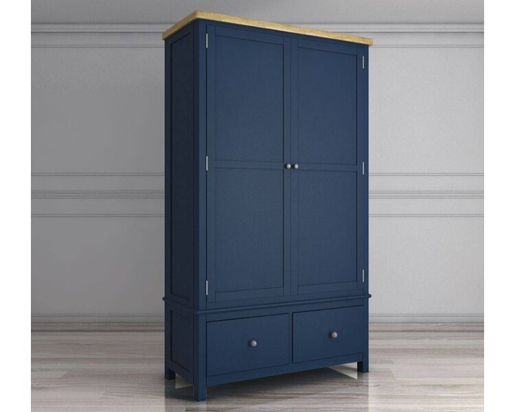Купить Шкаф двухстворчатый в стиле Кантри Jules Verne с ящиками, фото 3