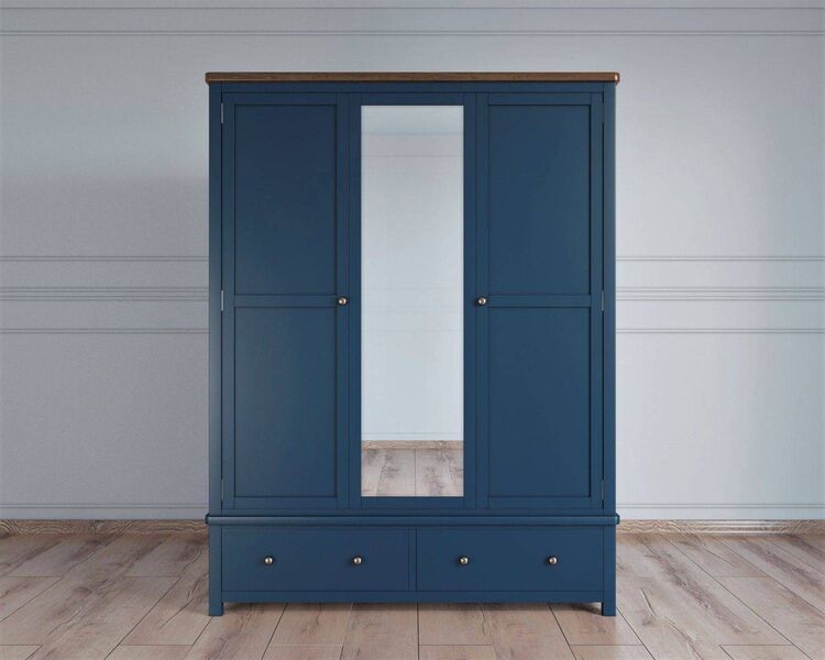 Купить Шкаф двустворчатый широкий Jules Verne, Варианты цвета: синий, фото 2