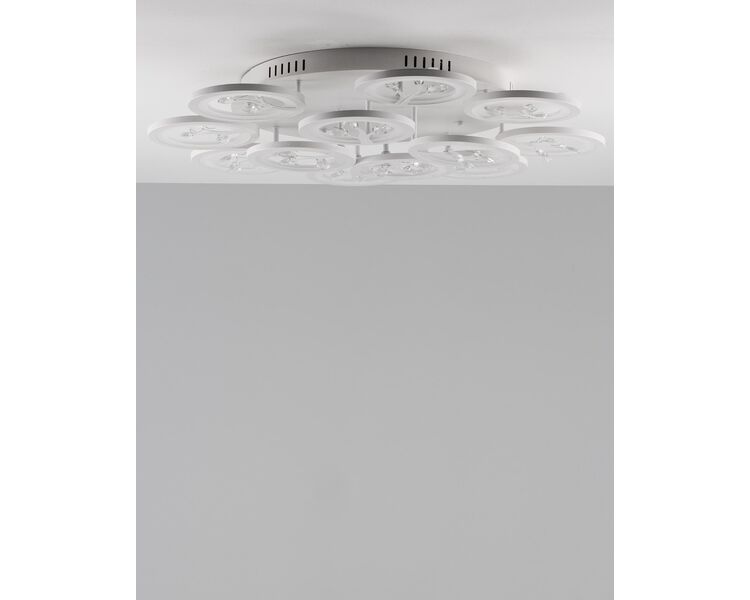 Купить Светодиодная потолочная люстра с пультом Moderli V2862-CL Rondi LED 264W, фото 5