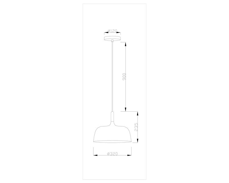 Купить Подвесной светильник Moderli V1270-1P Augustina 1*E27*60W, Варианты цвета: белый, фото 5