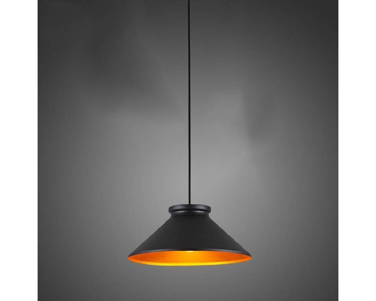 Купить Подвесной светильник Moderli V1430-1P Brabbo 1*E27*60W, Варианты цвета: черный, фото 6