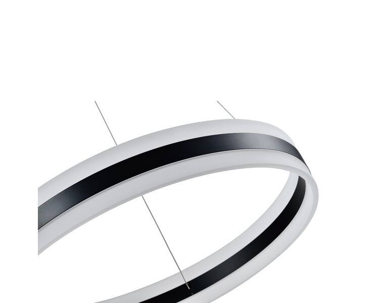 Купить Светодиодная подвесная люстра Moderli V1741-PL Strips LED*76W, Варианты цвета: черный, фото 4