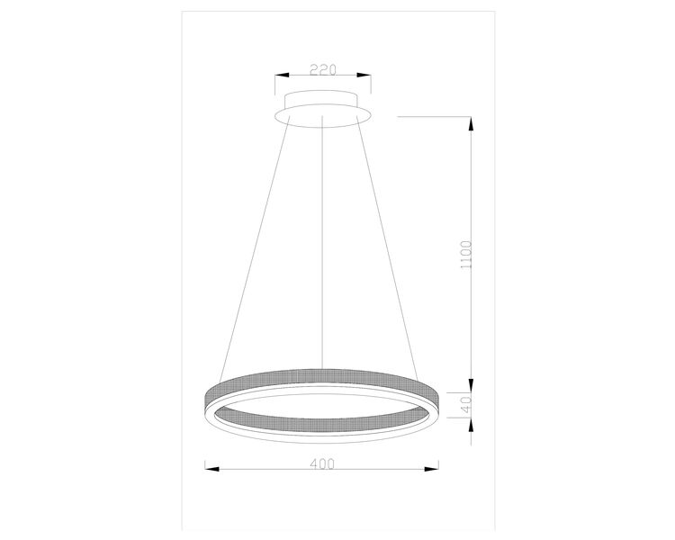 Купить Светодиодная подвесная люстра Moderli V1750-PL Bona LED*24W, фото 6