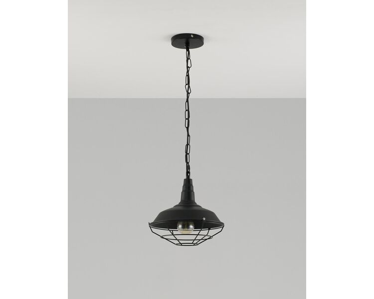 Купить Подвесной светильник Moderli V1390-1P West 1*E27*60W, Варианты цвета: черный, фото 4