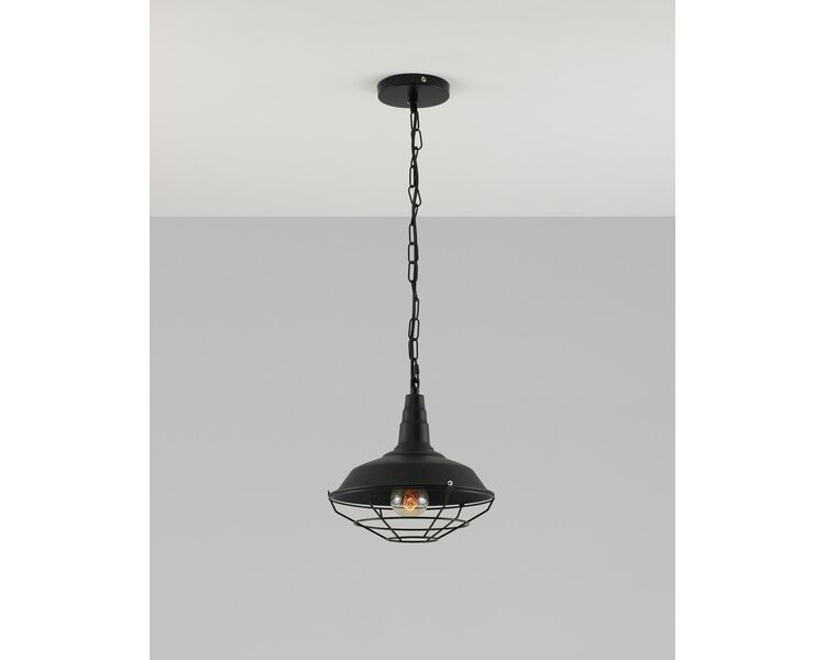 Купить Подвесной светильник Moderli V1390-1P West 1*E27*60W, Варианты цвета: черный, фото 3