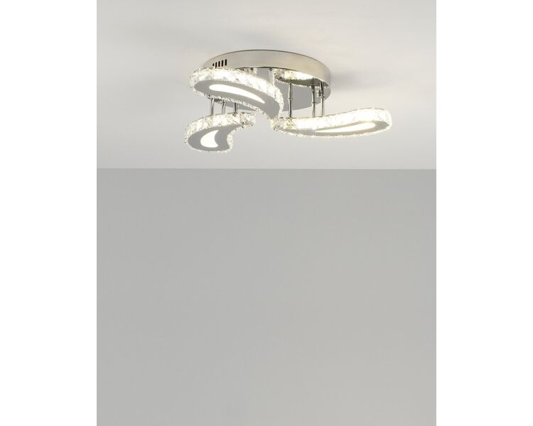 Купить Светодиодная потолочная люстра Moderli V1610-CL Sigma LED*30W, фото 3
