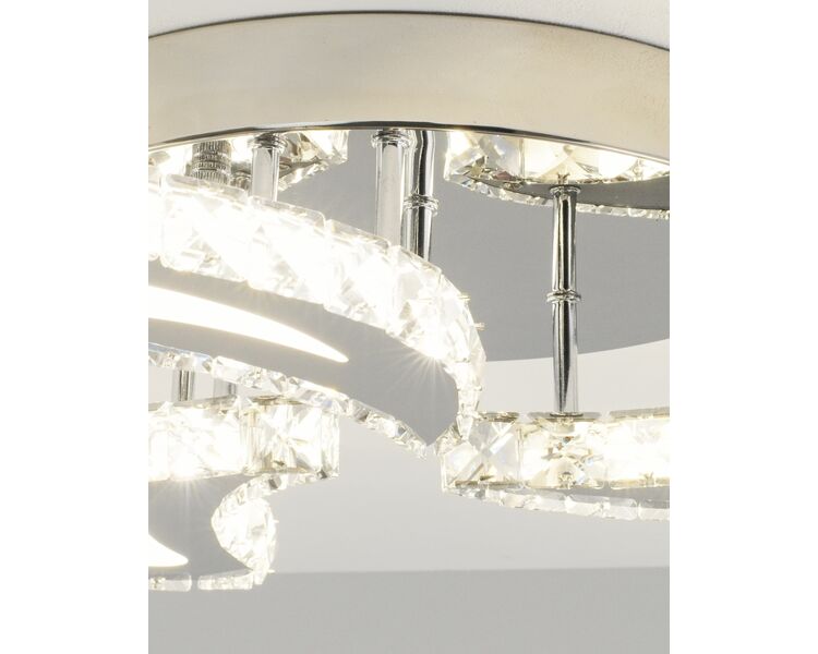 Купить Светодиодная потолочная люстра Moderli V1610-CL Sigma LED*30W, фото 6