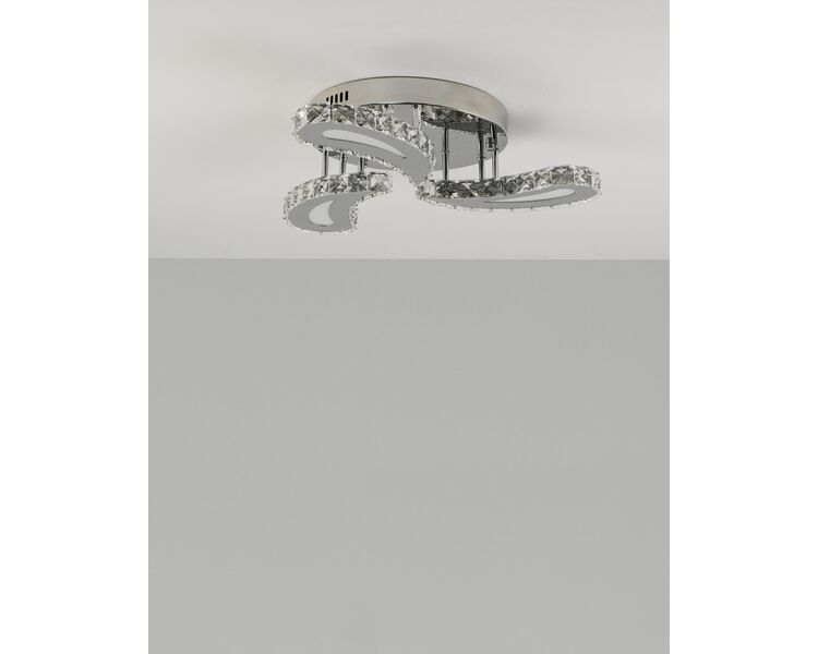 Купить Светодиодная потолочная люстра Moderli V1610-CL Sigma LED*30W, фото 4