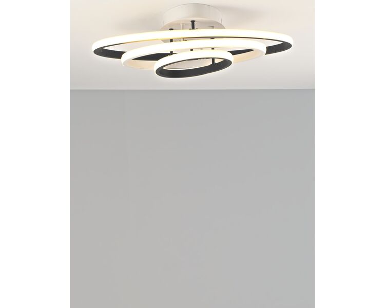 Купить Светодиодная потолочная люстра с пультом Moderli V2720-CL Odisey LED 108W, фото 3
