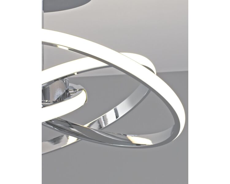 Купить Светодиодная потолочная люстра с пультом Moderli V2820-CL Nino LED 96W, фото 8