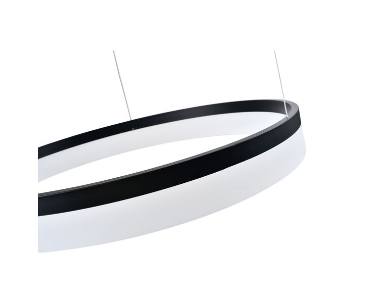 Купить Светодиодная подвесная люстра Moderli V1721-PL Via LED*39W, Варианты цвета: черный, фото 4