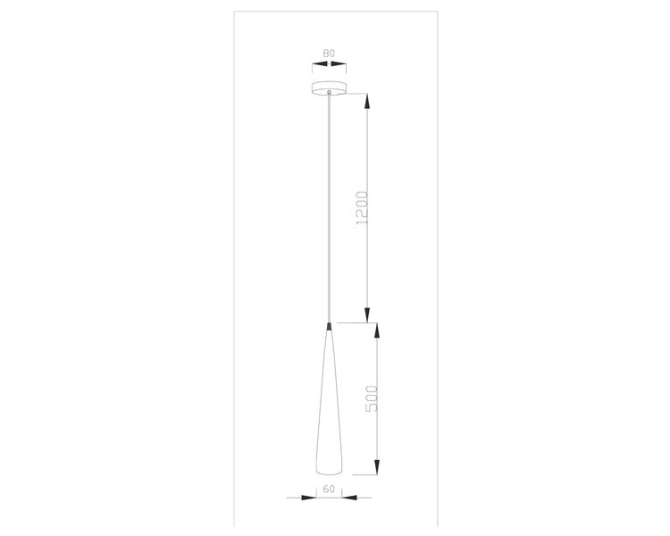 Купить Светодиодный подвесной светильник Moderli V2351-PL Epoch LED*3W, Варианты цвета: белый, фото 8