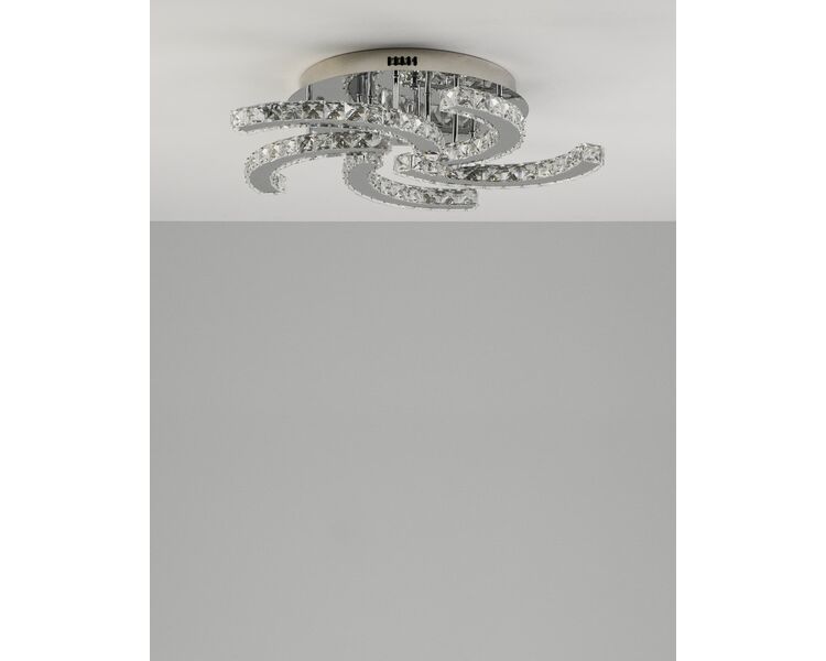 Купить Светодиодная потолочная люстра Moderli V1594-CL Luna LED*30W, фото 4