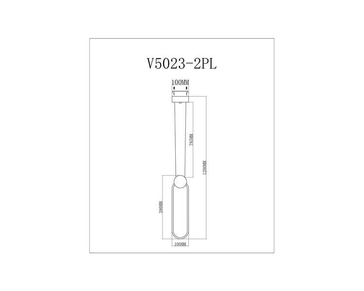 Купить Светодиодный подвесной светильник Moderli V5023-2PL Store, фото 3