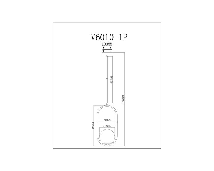 Купить Подвесной светильник Moderli V6010-1P Klaster, фото 4
