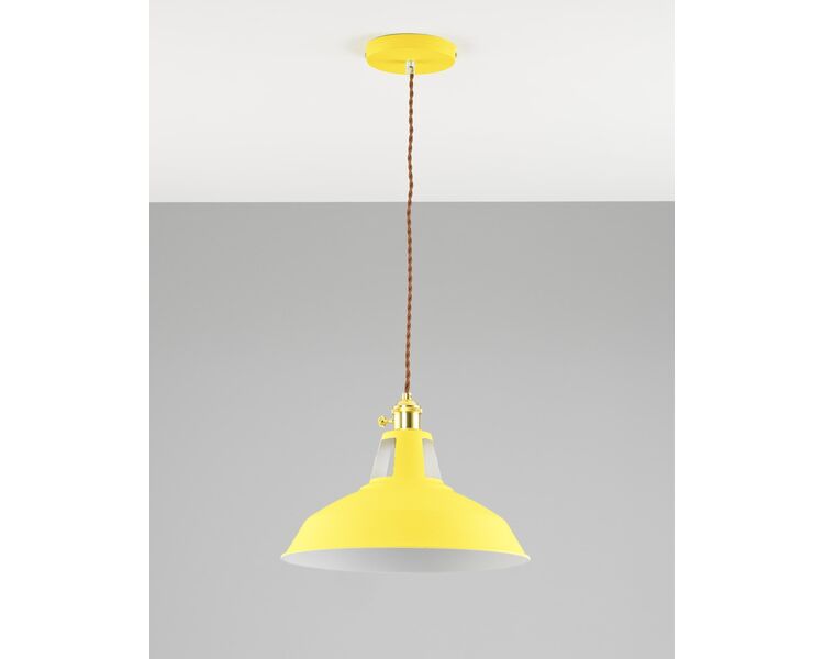 Купить Подвесной светильник Moderli GD-C058B-M желтый Marta 1*E27*60W, фото 3