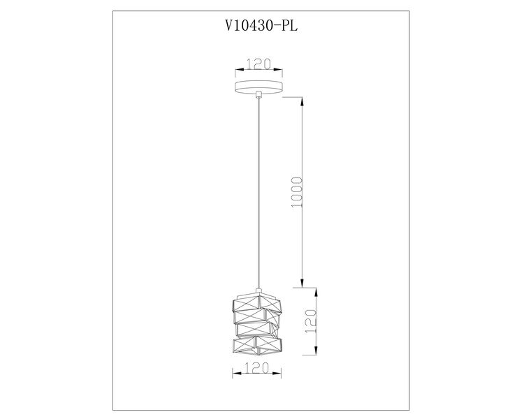 Купить Светильник подвесной светодиодный Moderli V10430-PL Lazio, Модель: V10430-PL, фото 7