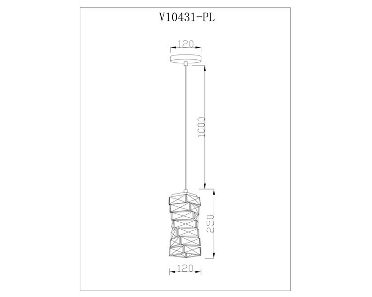 Купить Светильник подвесной светодиодный Moderli V10431-PL Lazio, Модель: V10431-PL, фото 6