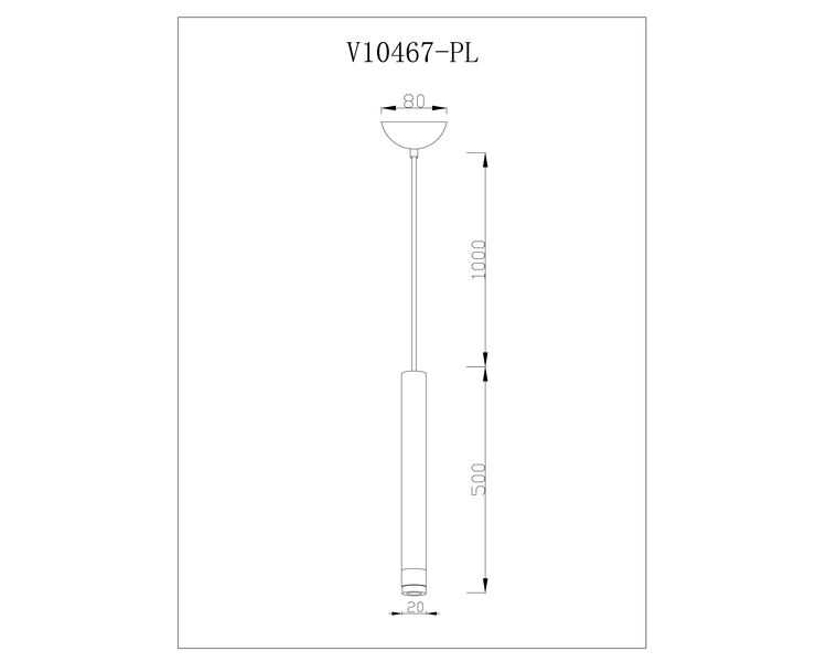 Купить Светильник подвесной светодиодный Moderli V10467-PL Como, Модель: V10467-PL, фото 5