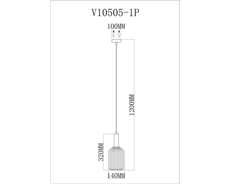 Купить Светильник подвесной Moderli V10505-1P Boise, Модель: V10505-1P, фото 3