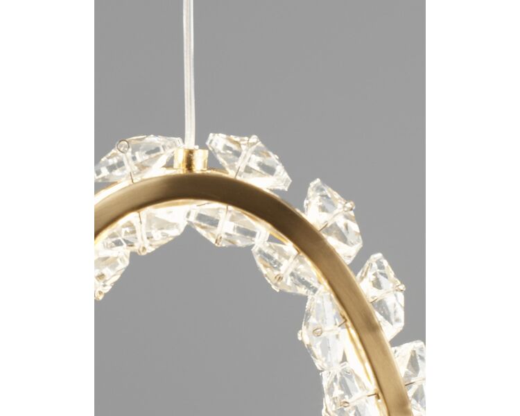 Купить Светильник подвесной светодиодный Moderli V10432-PL Verona, Варианты цвета: золотой, фото 5