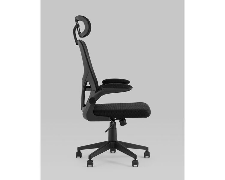 Купить Кресло офисное TopChairs Airone черный, Цвет: черный, фото 6