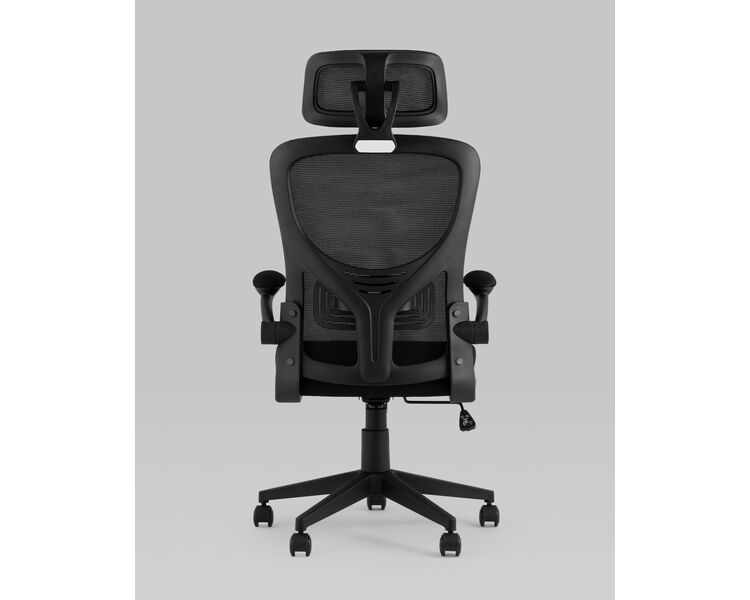 Купить Кресло офисное TopChairs Airone черный, Цвет: черный, фото 7