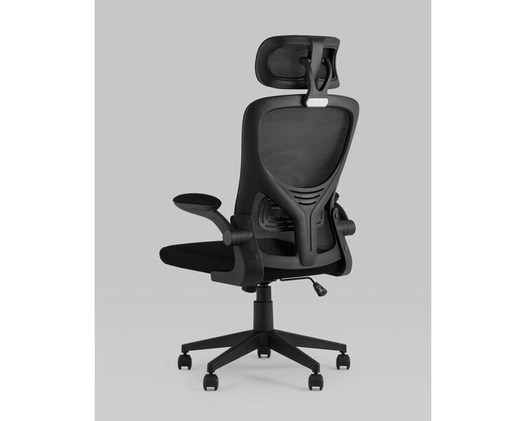Купить Кресло офисное TopChairs Airone черный, Цвет: черный, фото 8