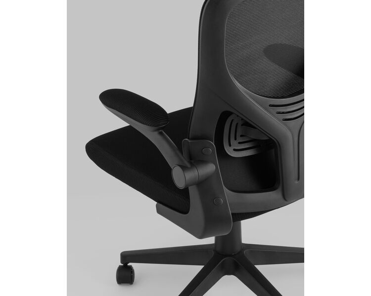 Купить Кресло офисное TopChairs Airone черный, Цвет: черный, фото 10
