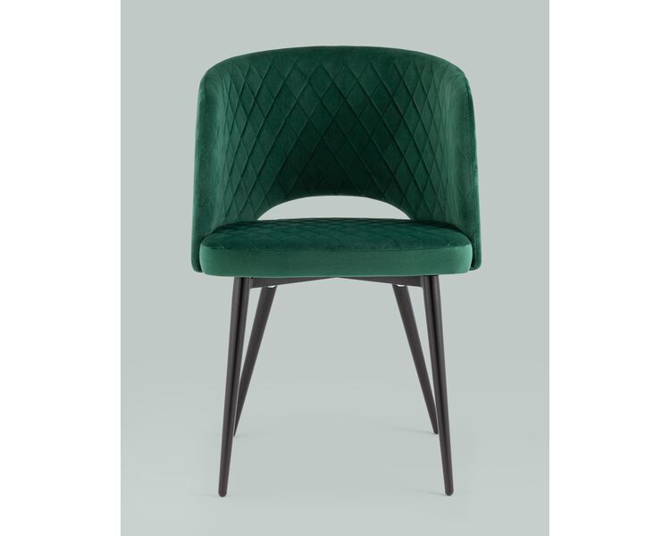 Купить Стул-кресло Дарелл велюр зелёный, Цвет: зеленый, фото 4