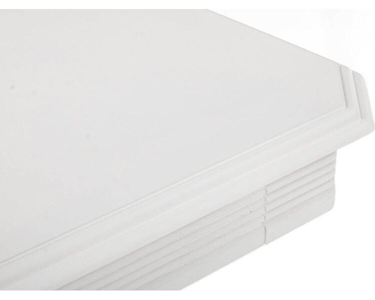 Купить Стол Verona прямоугольный, массив гевеи, МДФ, 120 x 75 см, Варианты цвета: белый, фото 5