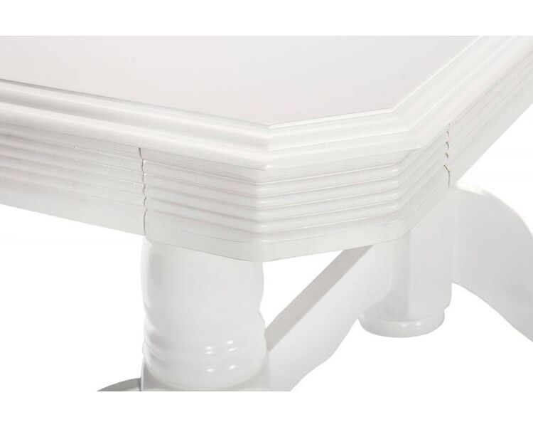 Купить Стол Verona прямоугольный, массив гевеи, МДФ, 120 x 75 см, Варианты цвета: белый, фото 7