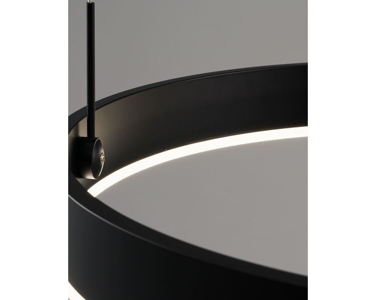 Купить Светодиодный подвесной светильник Moderli V2454-PL Straight LED*39W, Варианты цвета: черный, фото 6