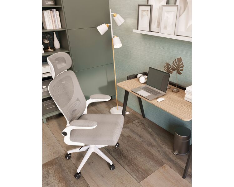 Купить Кресло офисное TopChairs Airone белый, Цвет: белый, фото 3