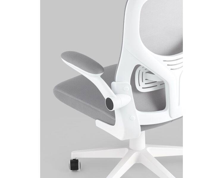 Купить Кресло офисное TopChairs Airone белый, Цвет: белый, фото 12