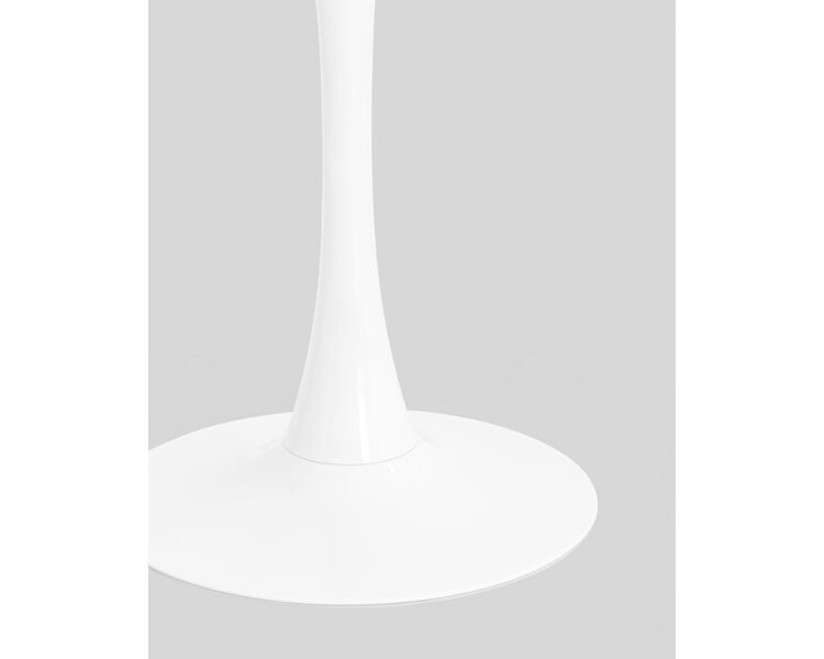Купить Стол Tulip D90 белый, Варианты размера: 90, фото 9