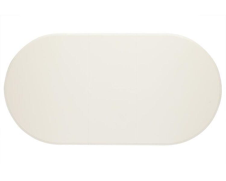 Купить Стол обеденный LORENZO (Лоренцо) 160+46x107x76 см белый, Варианты цвета: pure white (402), Варианты размера: 160х76, фото 6