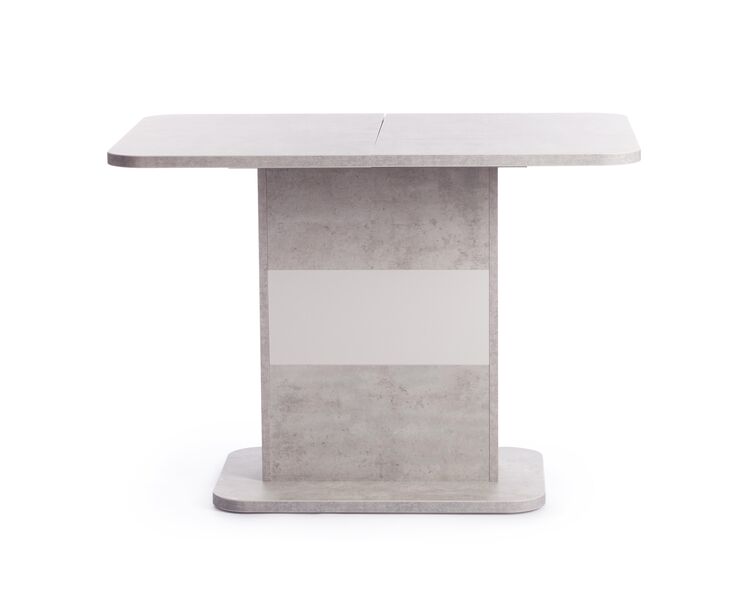 Купить Стол обеденный раскладной SMART белый бетон/белый, Варианты цвета: белый бетон/белый, Варианты размера: , фото 3