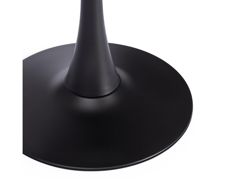 Купить Стол TULIP 70 (mod. 46) D70 черный, Варианты цвета: черный, Варианты размера: , фото 3