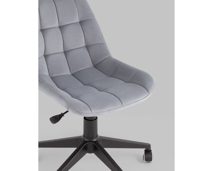 Купить Кресло компьютерное Флекс велюр велютто серый, Цвет: серый, фото 8