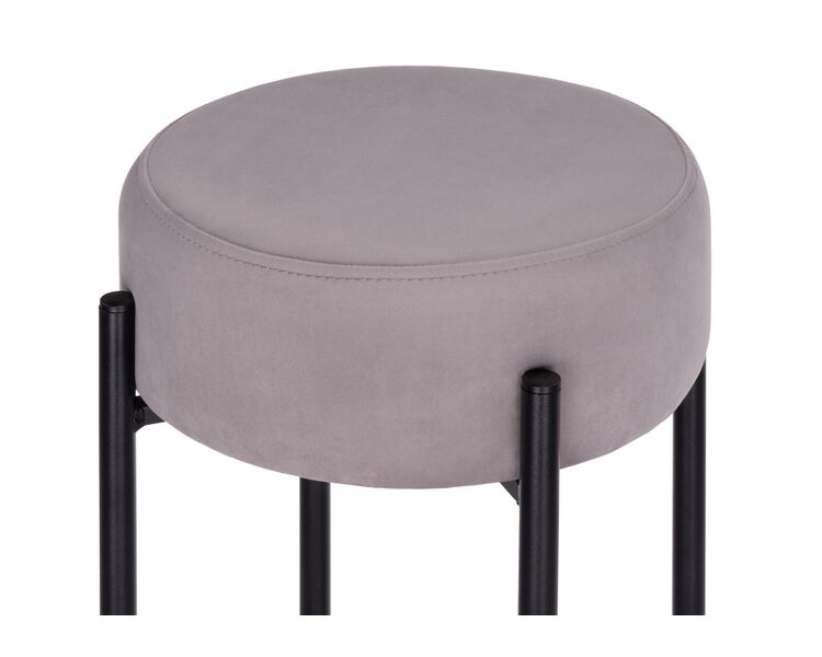 Купить Барный стул Сайпл MR-28 / черный, Цвет: серый, фото 3