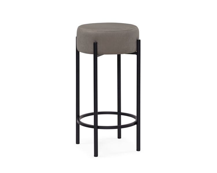 Купить Барный стул Сайпл MR-30 / черный, Цвет: серый-1